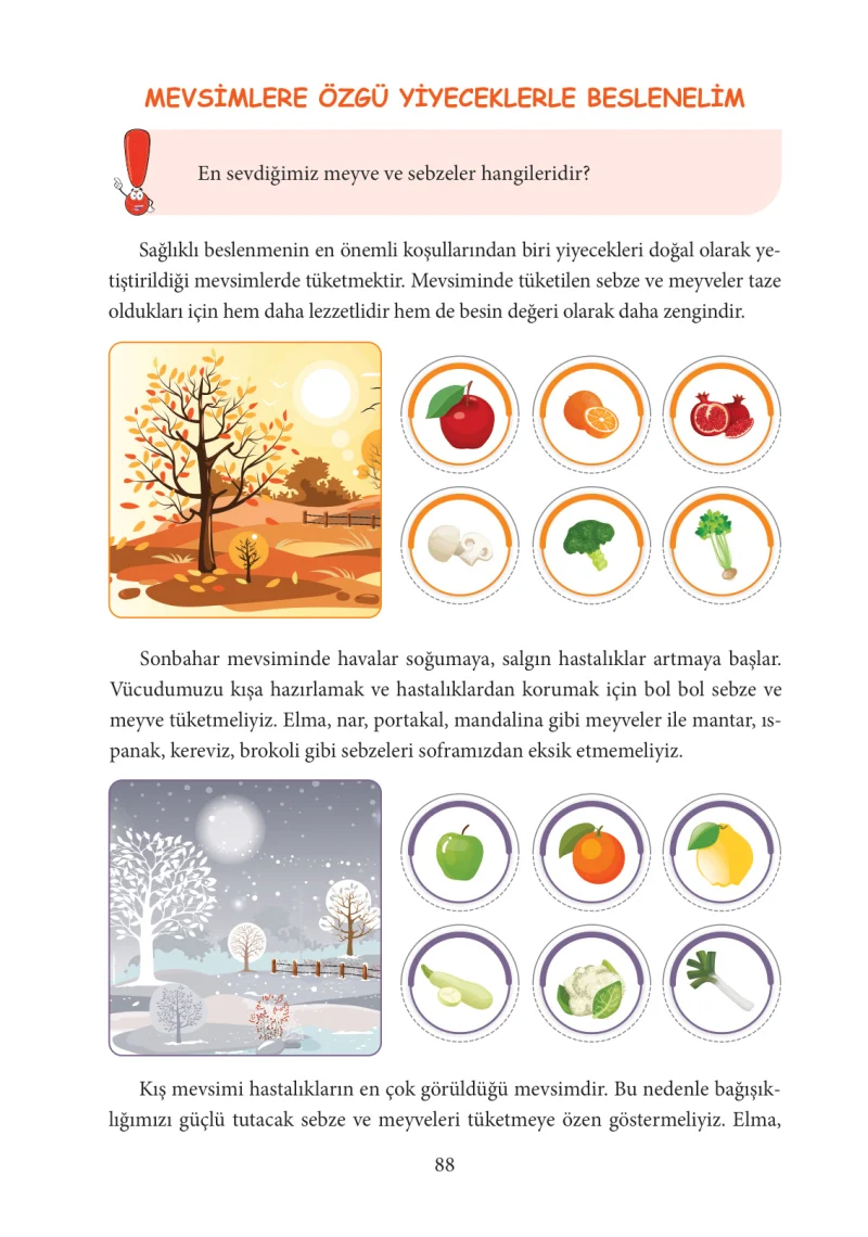 3. Sınıf Hayat Bilgisi Ders Kitabı Cevapları Tuna Yayınları Sayfa 88