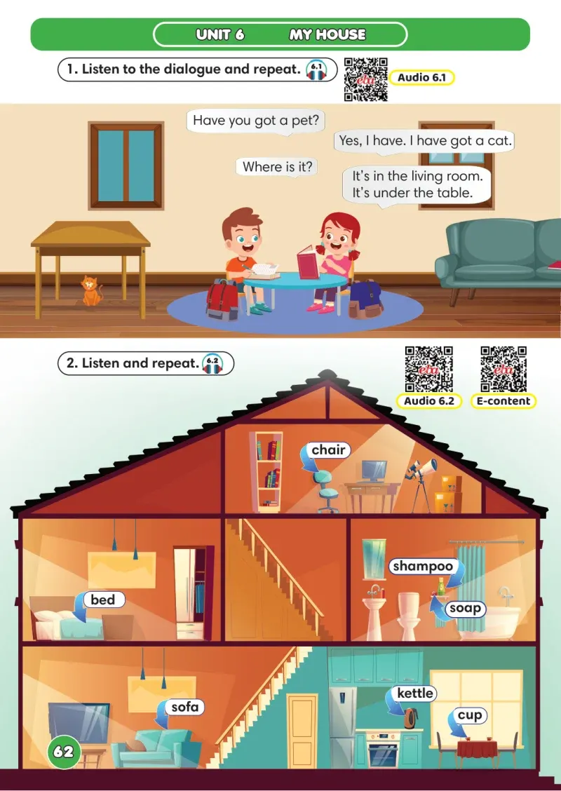 3. Sınıf İngilizce Ders Kitabı Cevapları Meb Yayınları Sayfa 62