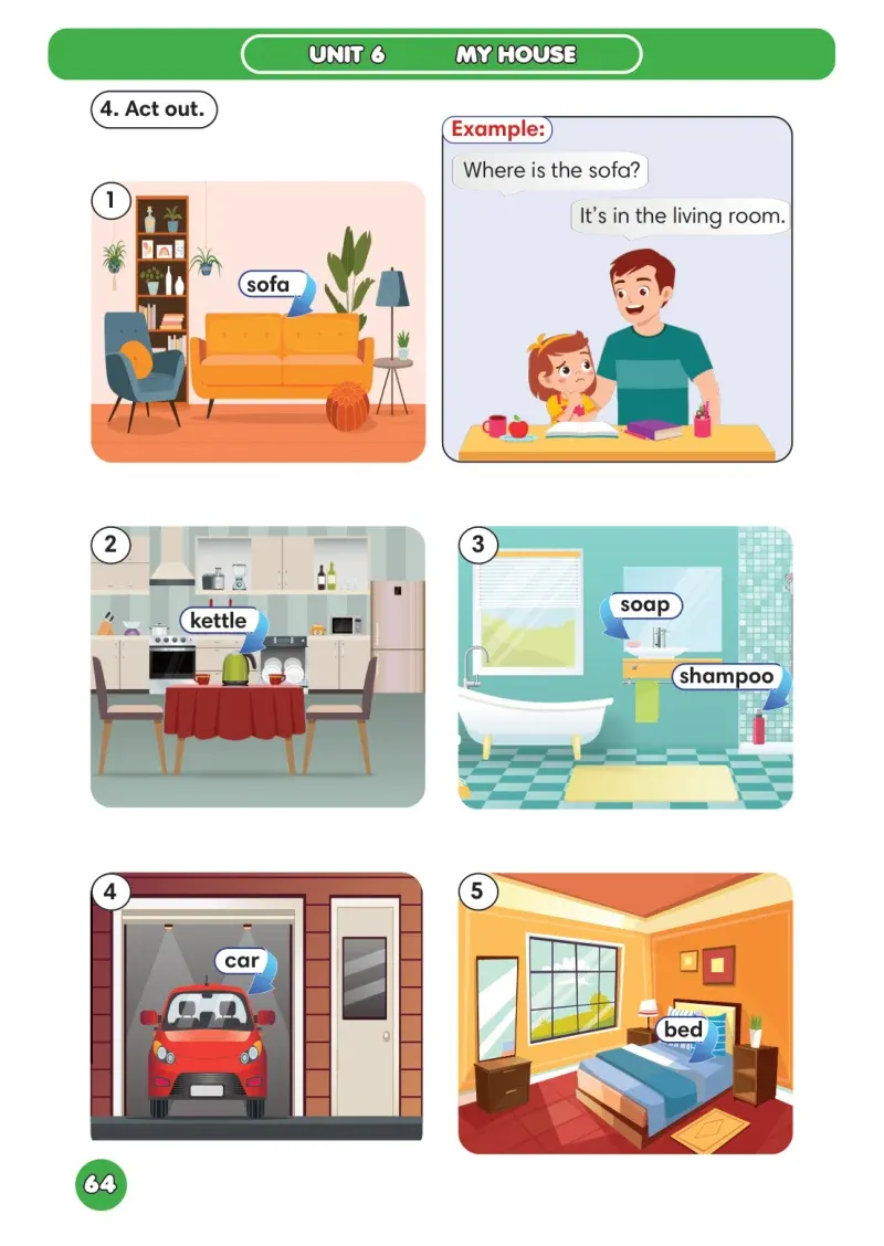 3. Sınıf İngilizce Ders Kitabı Cevapları Meb Yayınları Sayfa 64