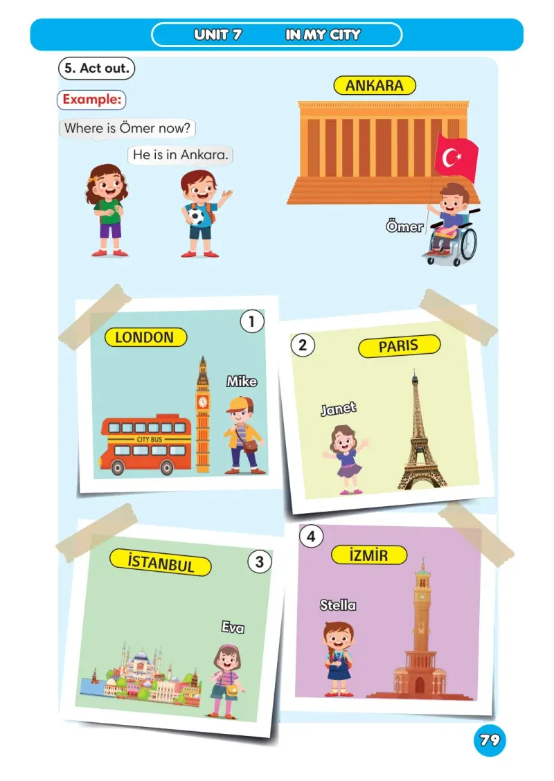 3. Sınıf İngilizce Ders Kitabı Cevapları Meb Yayınları Sayfa 79