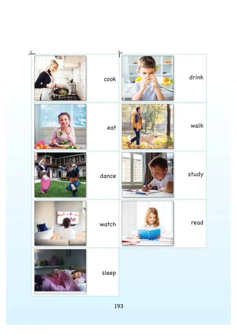 3. Sınıf İngilizce Ders Kitabı Cevapları SDR Dİkey Yayınları Sayfa 193