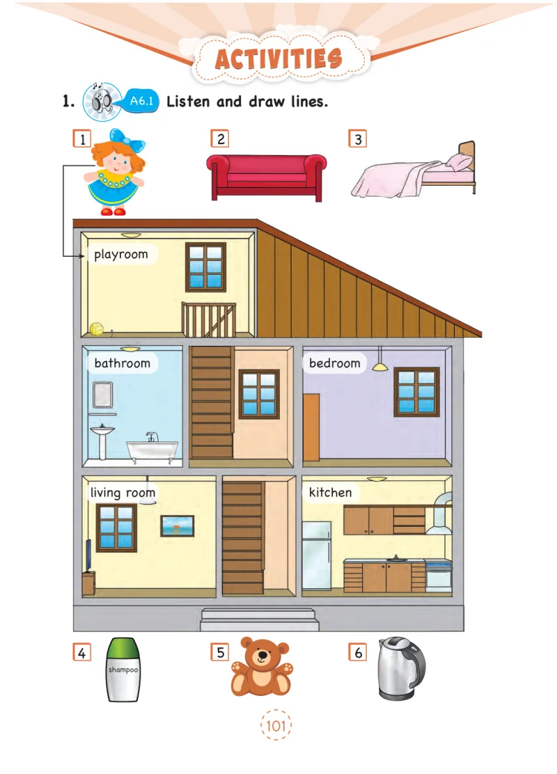 3. Sınıf İngilizce Ders Kitabı Cevapları Tutku Yayınları Sayfa 101