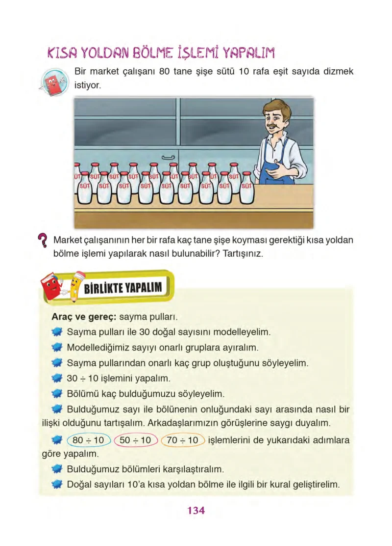 3. Sınıf Matematik Ders Kitabı Cevapları Ada Yayınları Sayfa 134