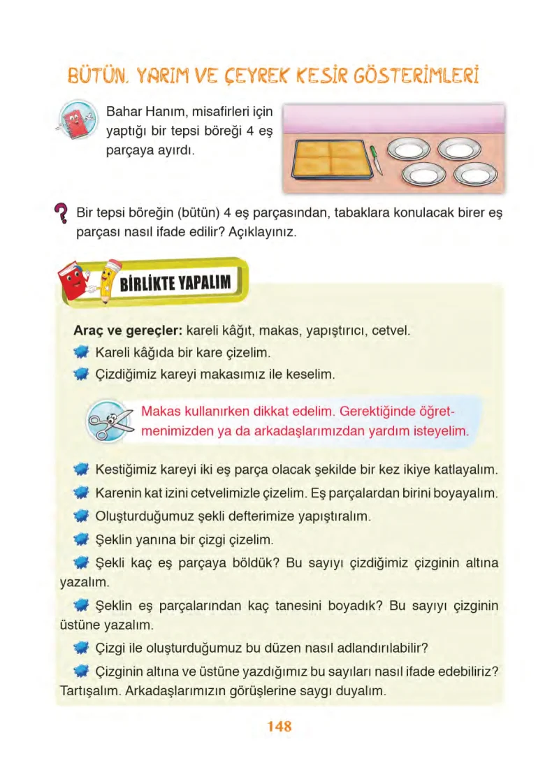 3. Sınıf Matematik Ders Kitabı Cevapları Ada Yayınları Sayfa 148
