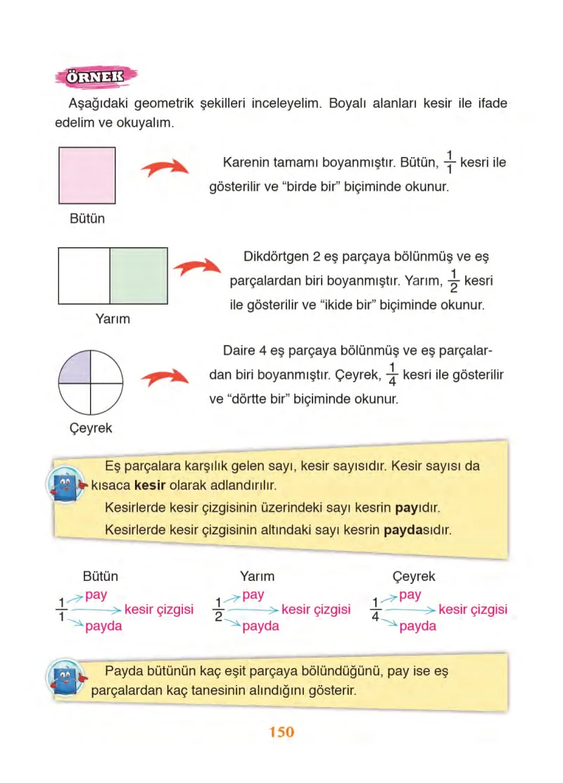 3. Sınıf Matematik Ders Kitabı Cevapları Ada Yayınları Sayfa 150