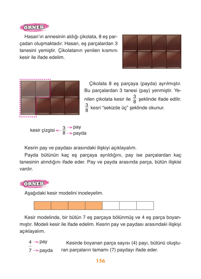 3. Sınıf Matematik Ders Kitabı Cevapları Ada Yayınları Sayfa 156