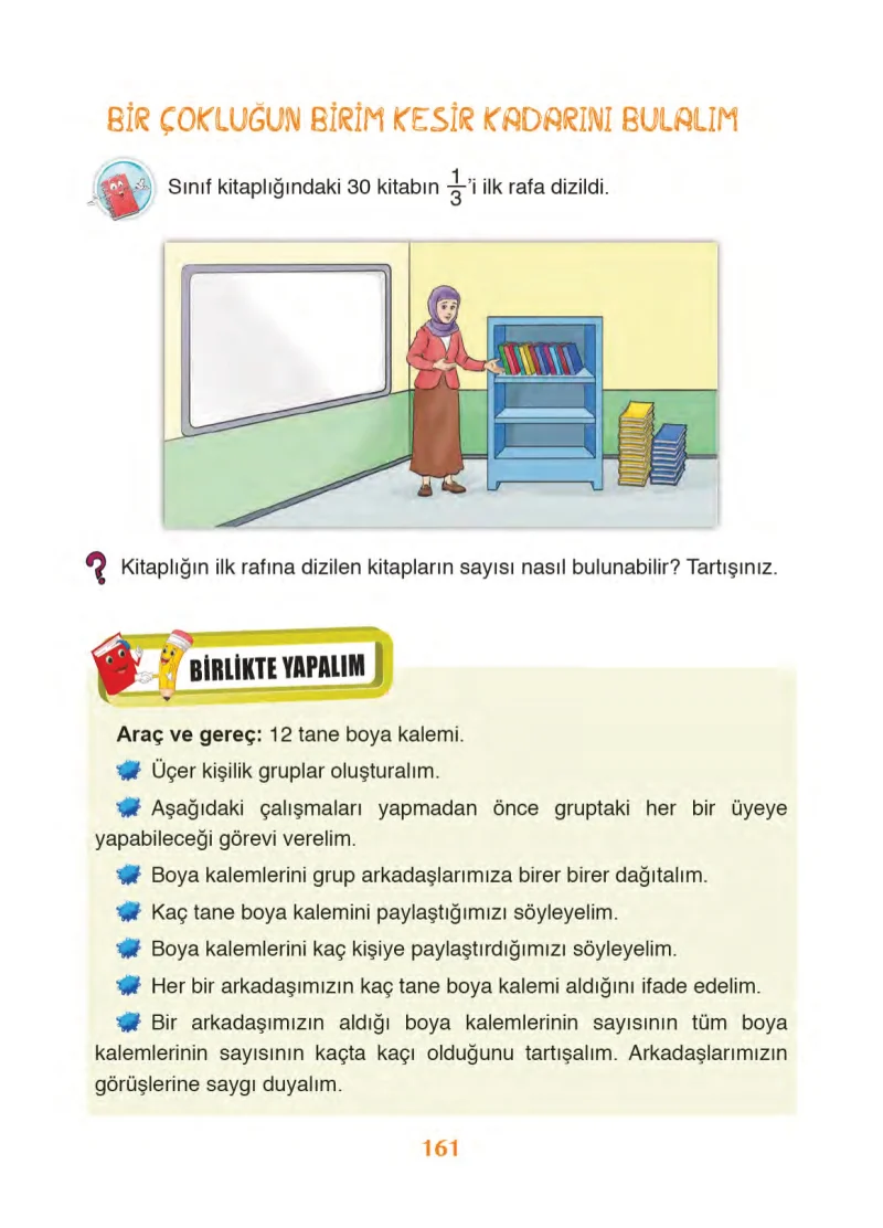 3. Sınıf Matematik Ders Kitabı Cevapları Ada Yayınları Sayfa 161