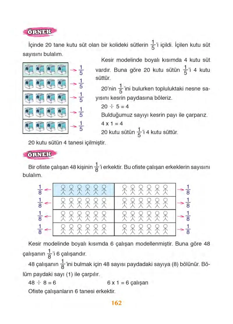 3. Sınıf Matematik Ders Kitabı Cevapları Ada Yayınları Sayfa 162