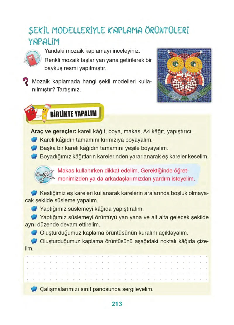 3. Sınıf Matematik Ders Kitabı Cevapları Ada Yayınları Sayfa 213