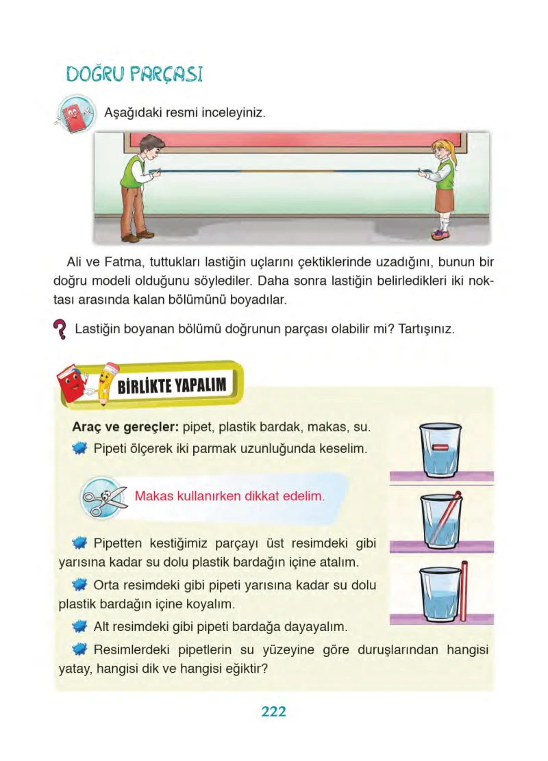 3. Sınıf Matematik Ders Kitabı Cevapları Ada Yayınları Sayfa 222