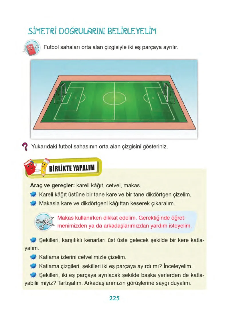 3. Sınıf Matematik Ders Kitabı Cevapları Ada Yayınları Sayfa 225