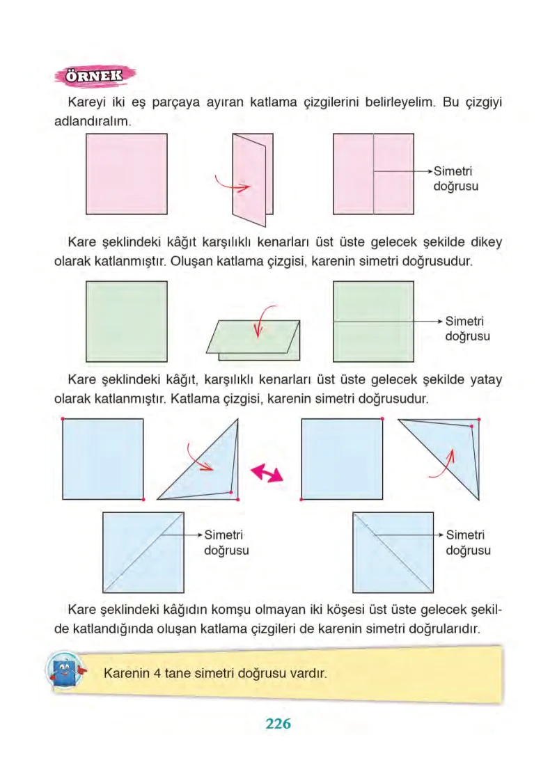 3. Sınıf Matematik Ders Kitabı Cevapları Ada Yayınları Sayfa 226