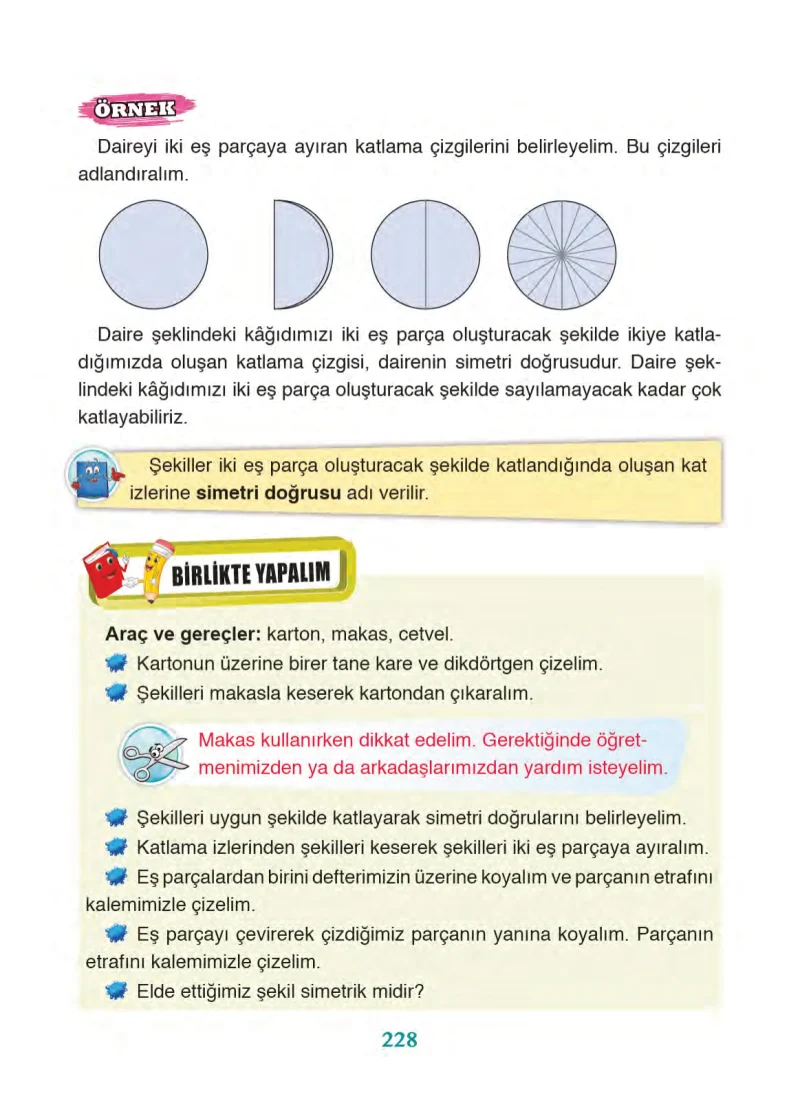 3. Sınıf Matematik Ders Kitabı Cevapları Ada Yayınları Sayfa 228