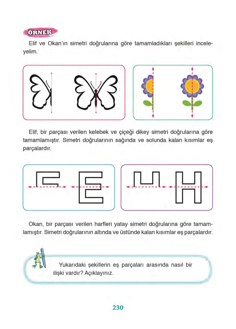 3. Sınıf Matematik Ders Kitabı Cevapları Ada Yayınları Sayfa 230