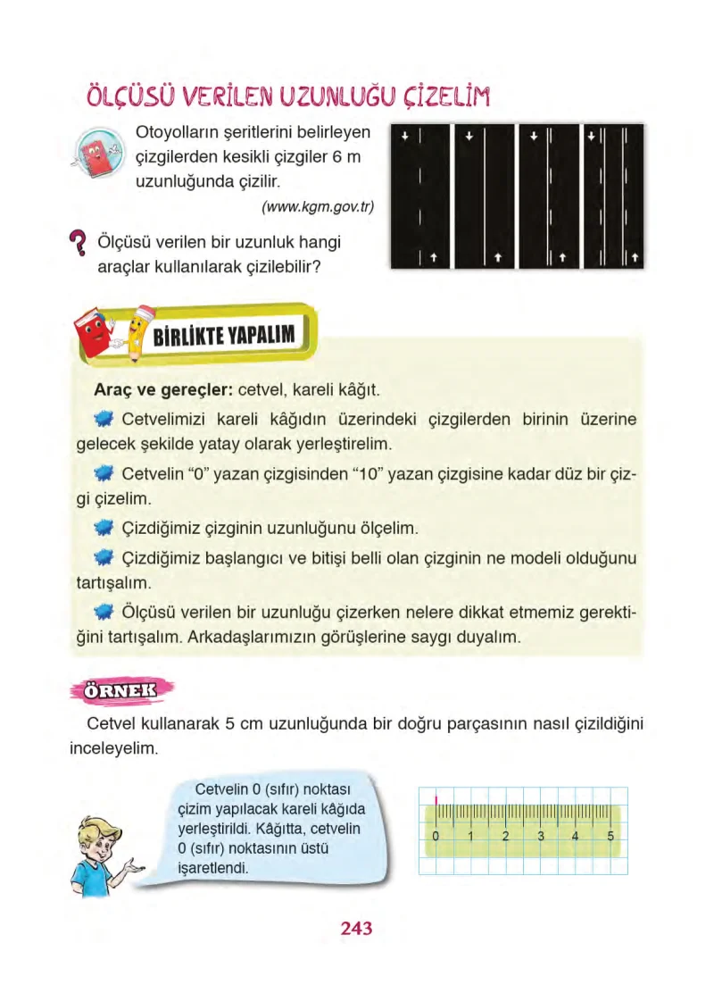 3. Sınıf Matematik Ders Kitabı Cevapları Ada Yayınları Sayfa 243