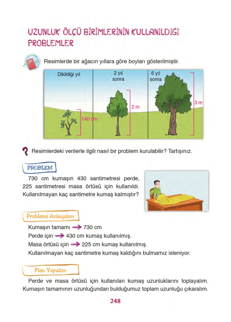 3. Sınıf Matematik Ders Kitabı Cevapları Ada Yayınları Sayfa 248