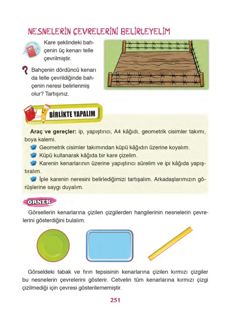 3. Sınıf Matematik Ders Kitabı Cevapları Ada Yayınları Sayfa 251