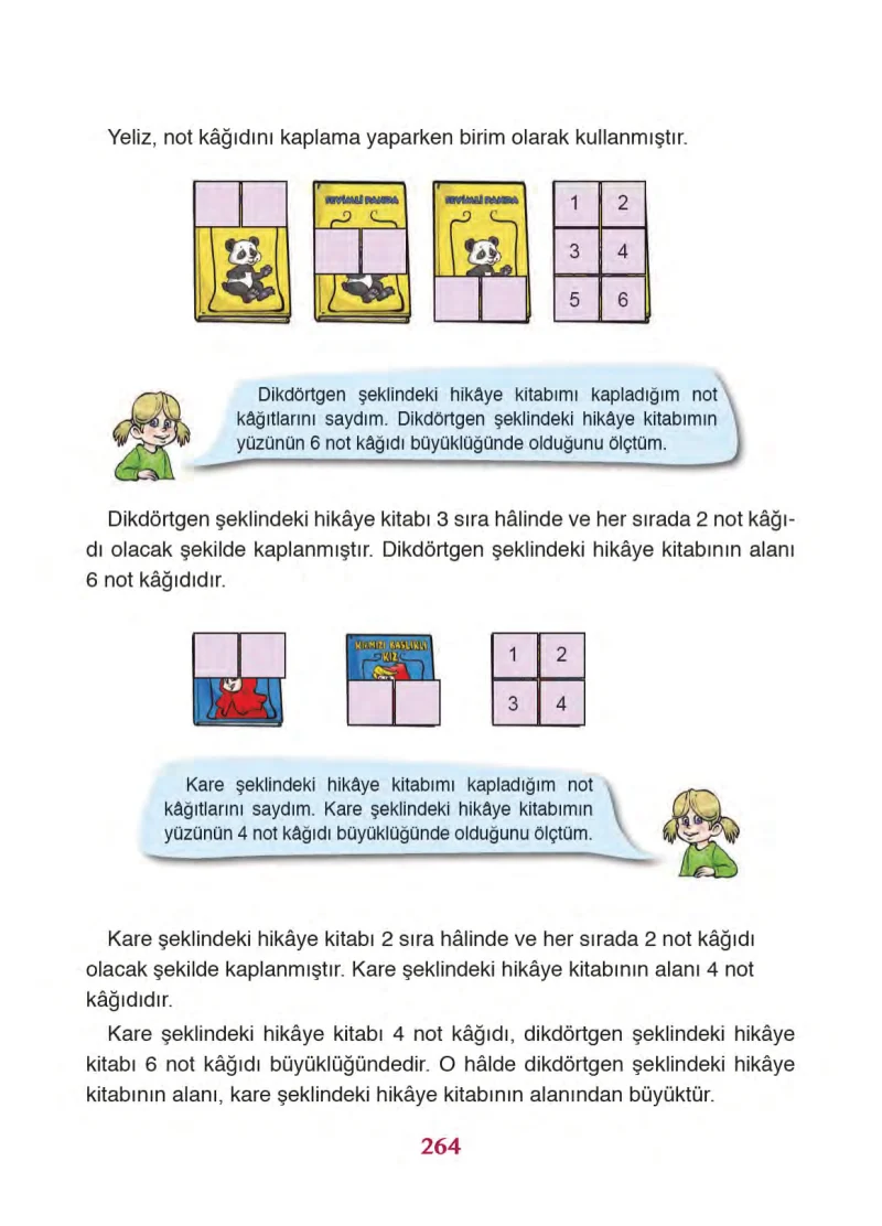 3. Sınıf Matematik Ders Kitabı Cevapları Ada Yayınları Sayfa 264