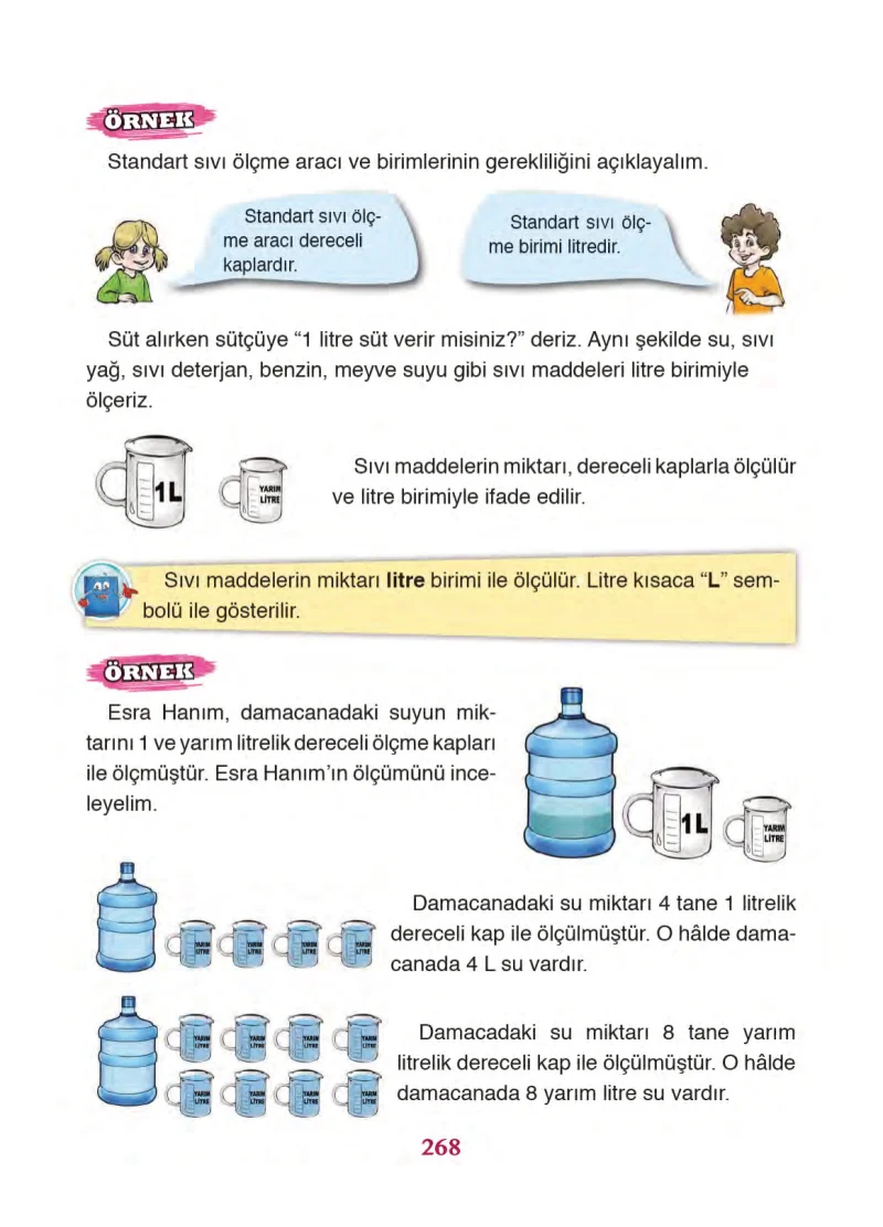 3. Sınıf Matematik Ders Kitabı Cevapları Ada Yayınları Sayfa 268