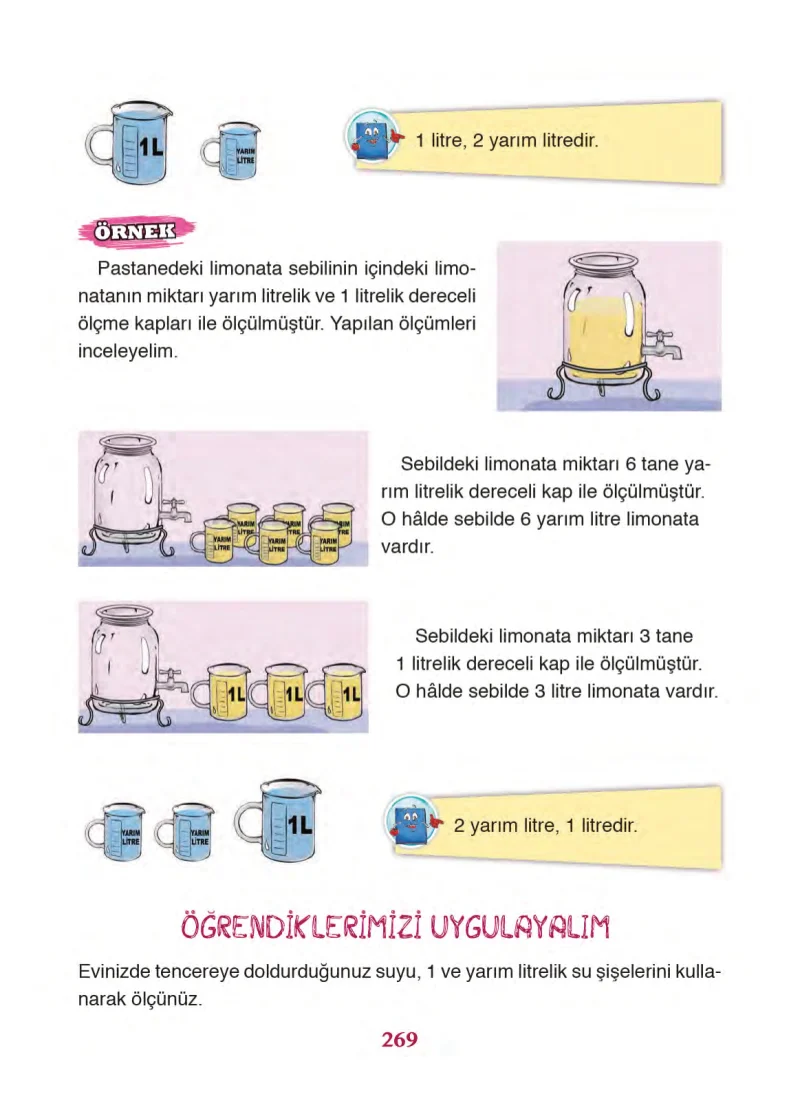 3. Sınıf Matematik Ders Kitabı Cevapları Ada Yayınları Sayfa 269