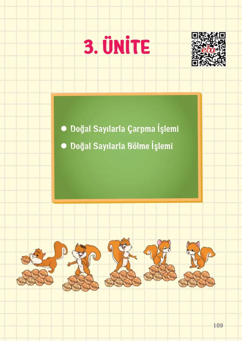 3. Sınıf Matematik Ders Kitabı Cevapları Ekoyay Yayınları Sayfa 109