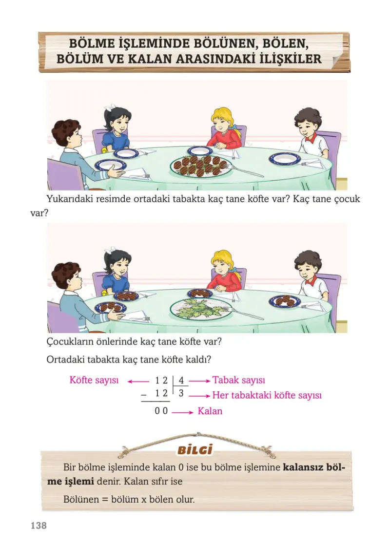 3. Sınıf Matematik Ders Kitabı Cevapları Ekoyay Yayınları Sayfa 138