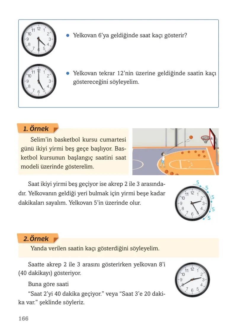 3. Sınıf Matematik Ders Kitabı Cevapları Ekoyay Yayınları Sayfa 166