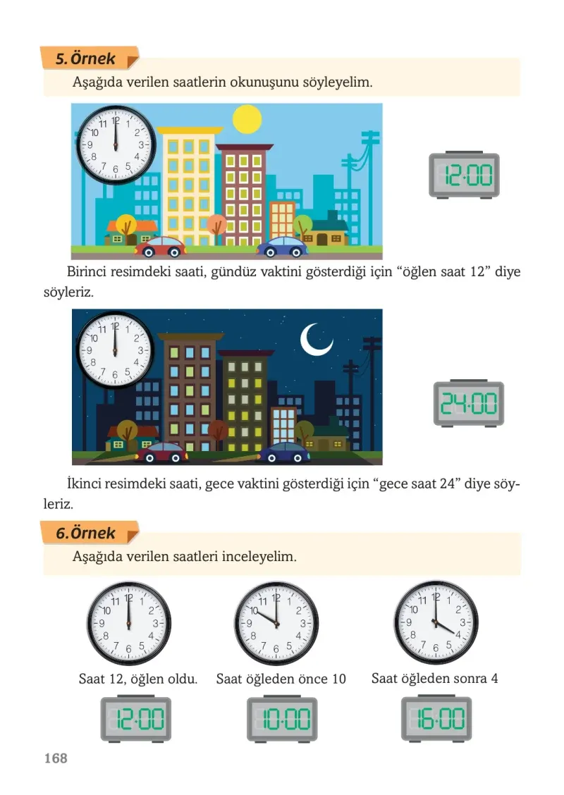 3. Sınıf Matematik Ders Kitabı Cevapları Ekoyay Yayınları Sayfa 168