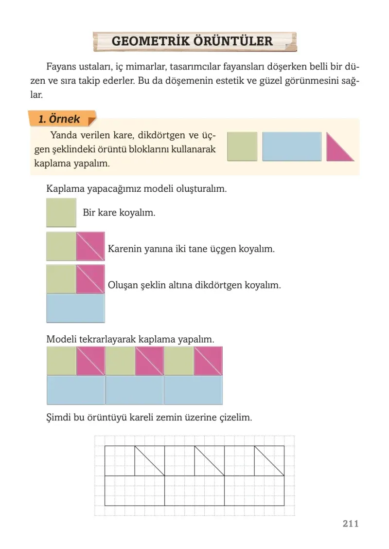 3. Sınıf Matematik Ders Kitabı Cevapları Ekoyay Yayınları Sayfa 211