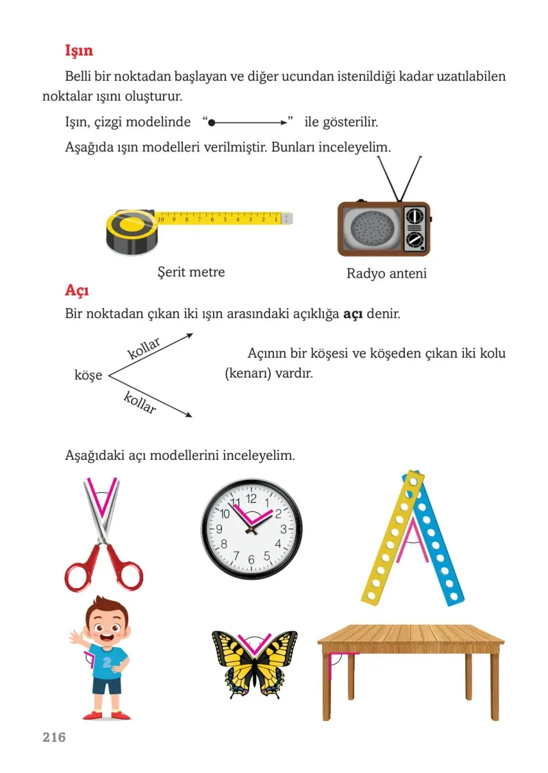 3. Sınıf Matematik Ders Kitabı Cevapları Ekoyay Yayınları Sayfa 216