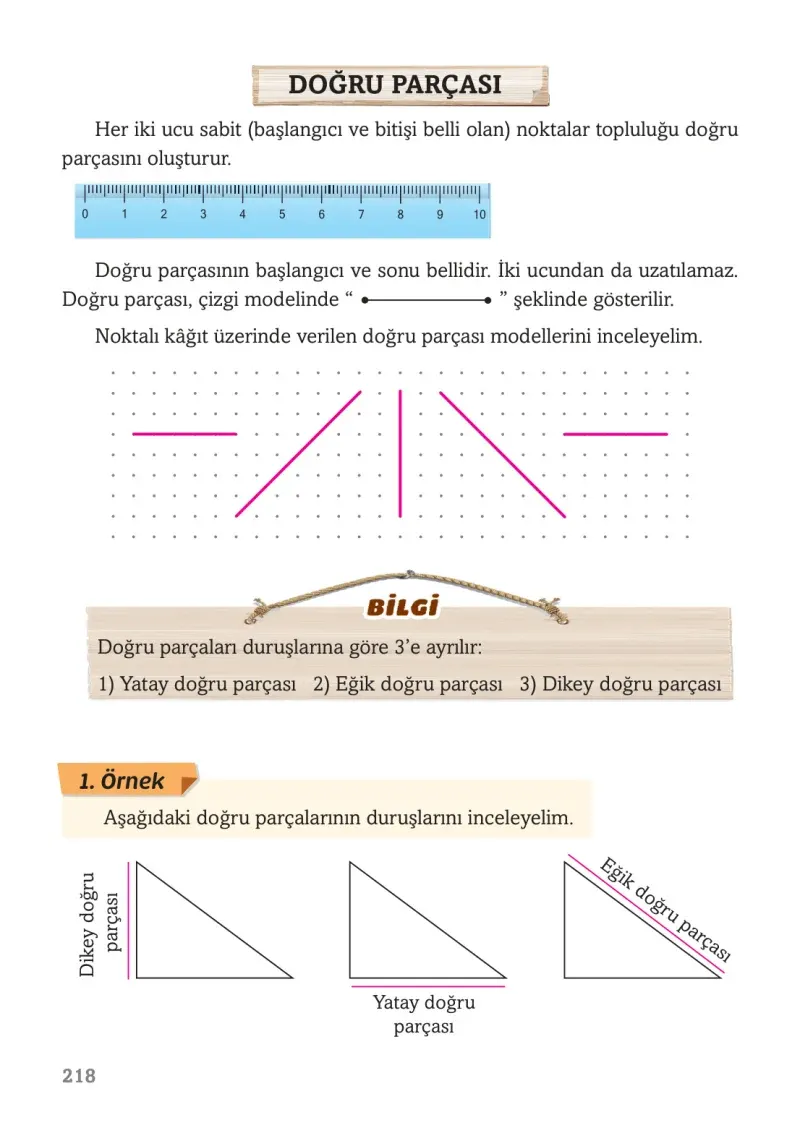 3. Sınıf Matematik Ders Kitabı Cevapları Ekoyay Yayınları Sayfa 218
