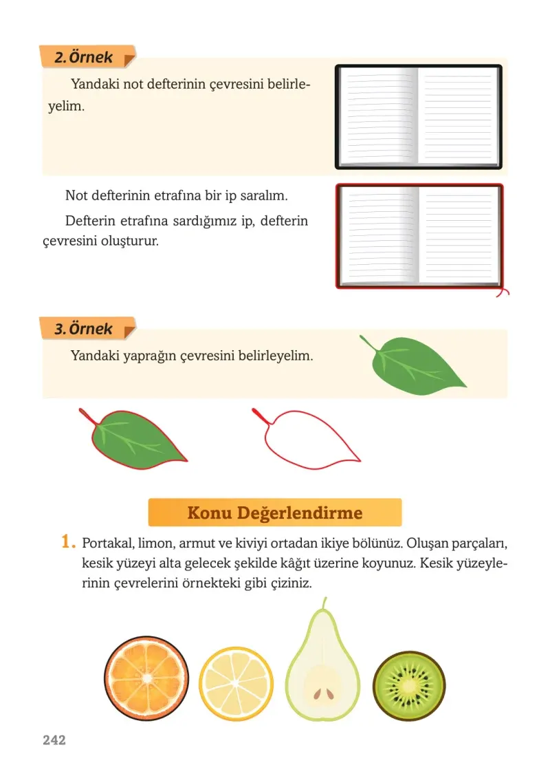 3. Sınıf Matematik Ders Kitabı Cevapları Ekoyay Yayınları Sayfa 242