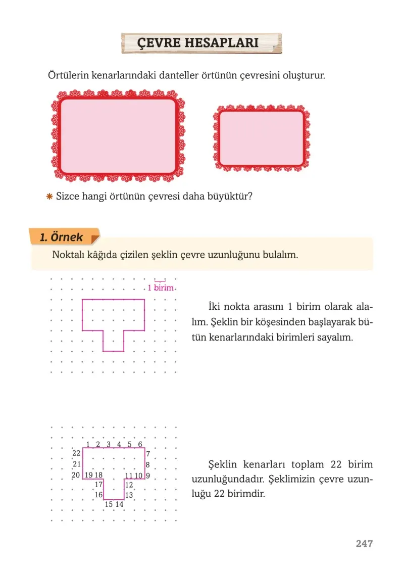 3. Sınıf Matematik Ders Kitabı Cevapları Ekoyay Yayınları Sayfa 247