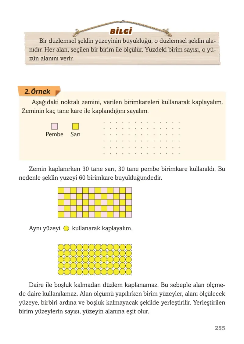 3. Sınıf Matematik Ders Kitabı Cevapları Ekoyay Yayınları Sayfa 255