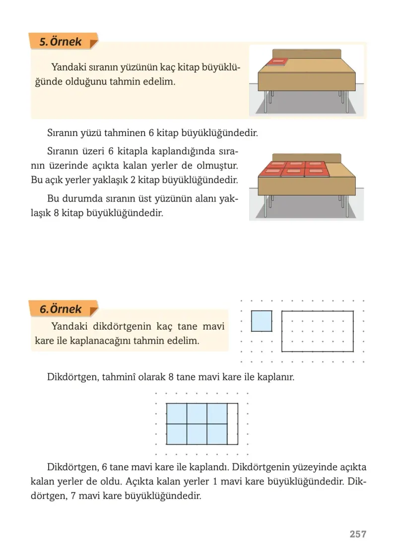 3. Sınıf Matematik Ders Kitabı Cevapları Ekoyay Yayınları Sayfa 257