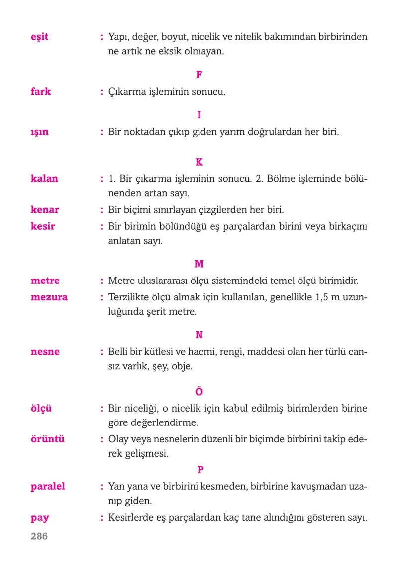 3. Sınıf Matematik Ders Kitabı Cevapları Ekoyay Yayınları Sayfa 286