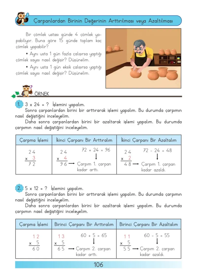 3. Sınıf Matematik Ders Kitabı Cevapları Meb Yayınları Sayfa 106