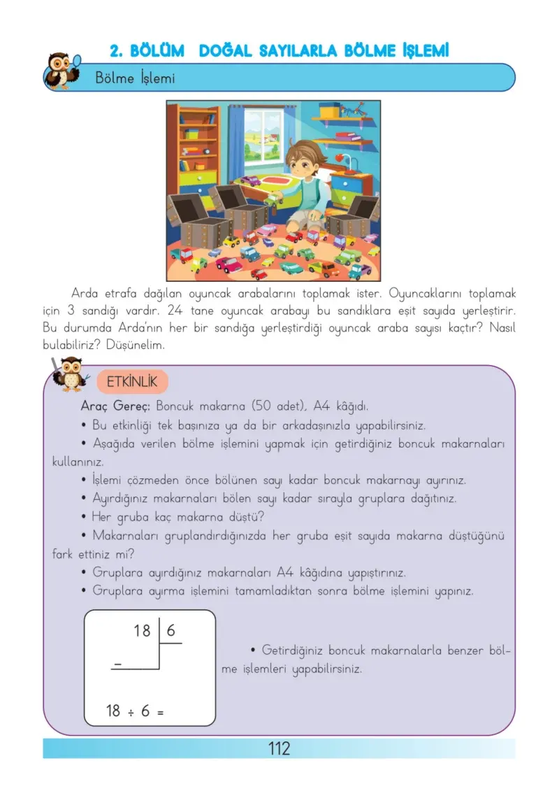3. Sınıf Matematik Ders Kitabı Cevapları Meb Yayınları Sayfa 112