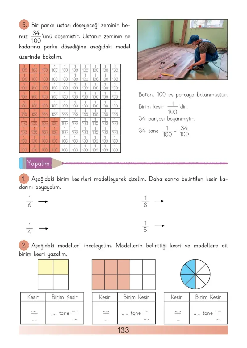 3. Sınıf Matematik Ders Kitabı Cevapları Meb Yayınları Sayfa 133