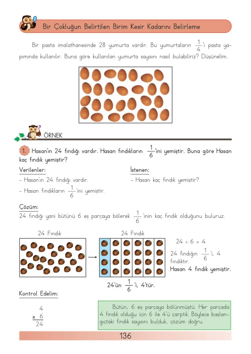 3. Sınıf Matematik Ders Kitabı Cevapları Meb Yayınları Sayfa 136