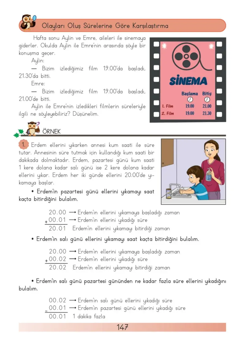 3. Sınıf Matematik Ders Kitabı Cevapları Meb Yayınları Sayfa 147