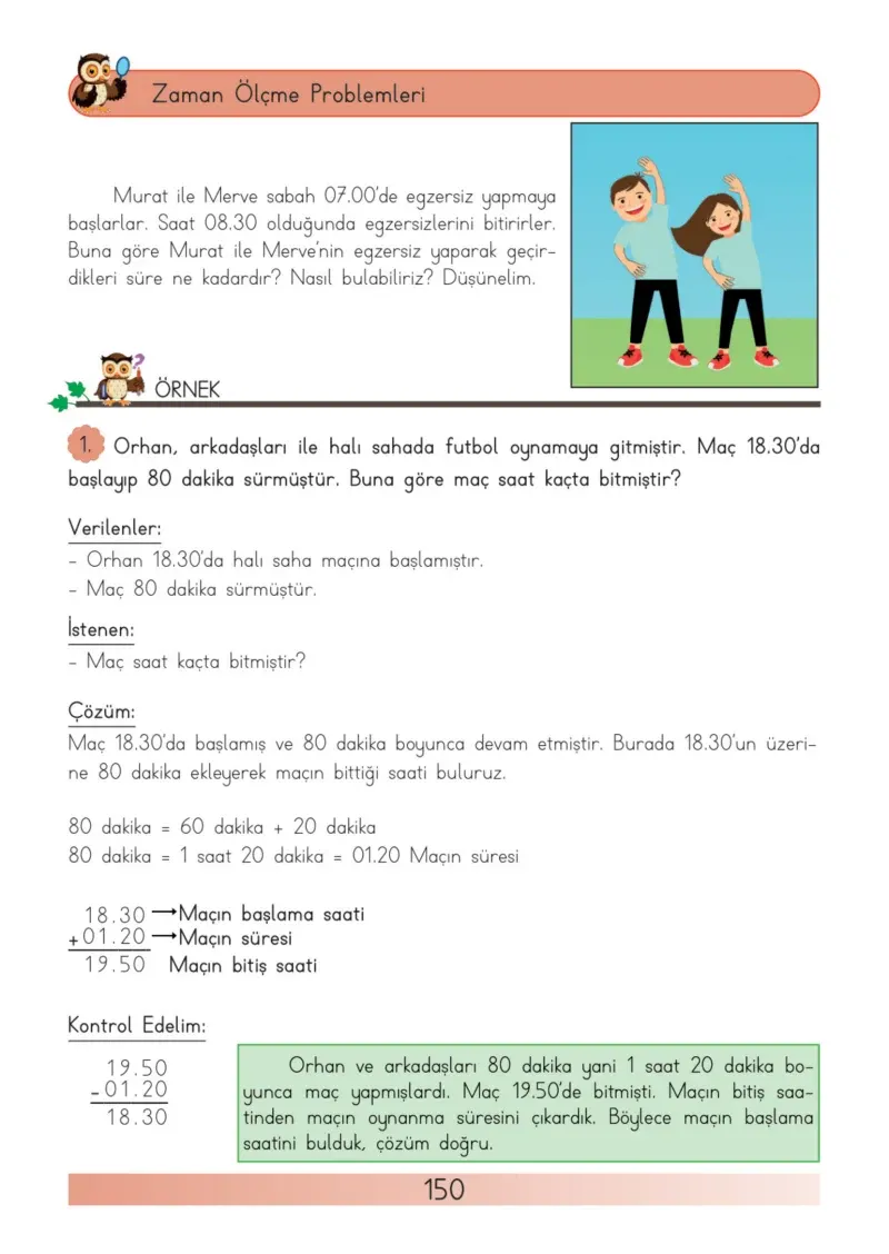 3. Sınıf Matematik Ders Kitabı Cevapları Meb Yayınları Sayfa 150