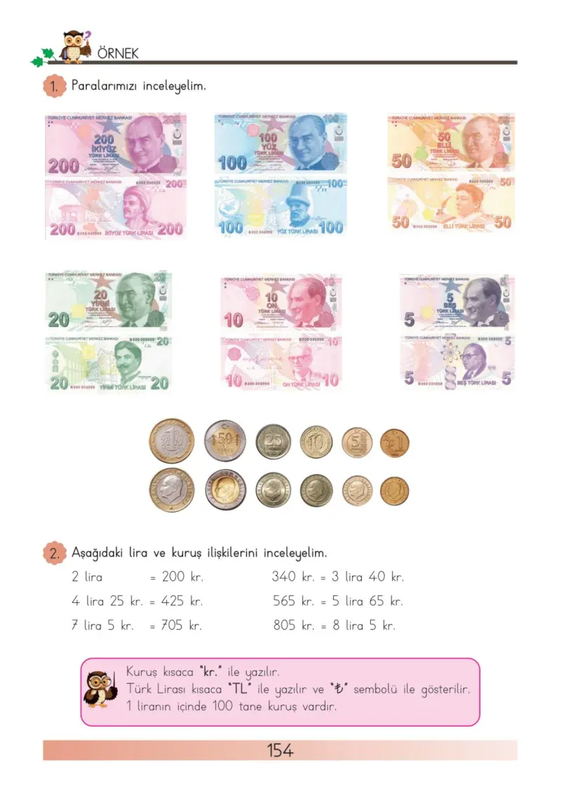 3. Sınıf Matematik Ders Kitabı Cevapları Meb Yayınları Sayfa 154
