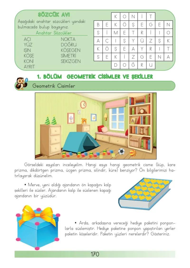 3. Sınıf Matematik Ders Kitabı Cevapları Meb Yayınları Sayfa 170