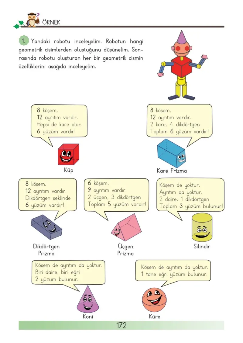 3. Sınıf Matematik Ders Kitabı Cevapları Meb Yayınları Sayfa 172