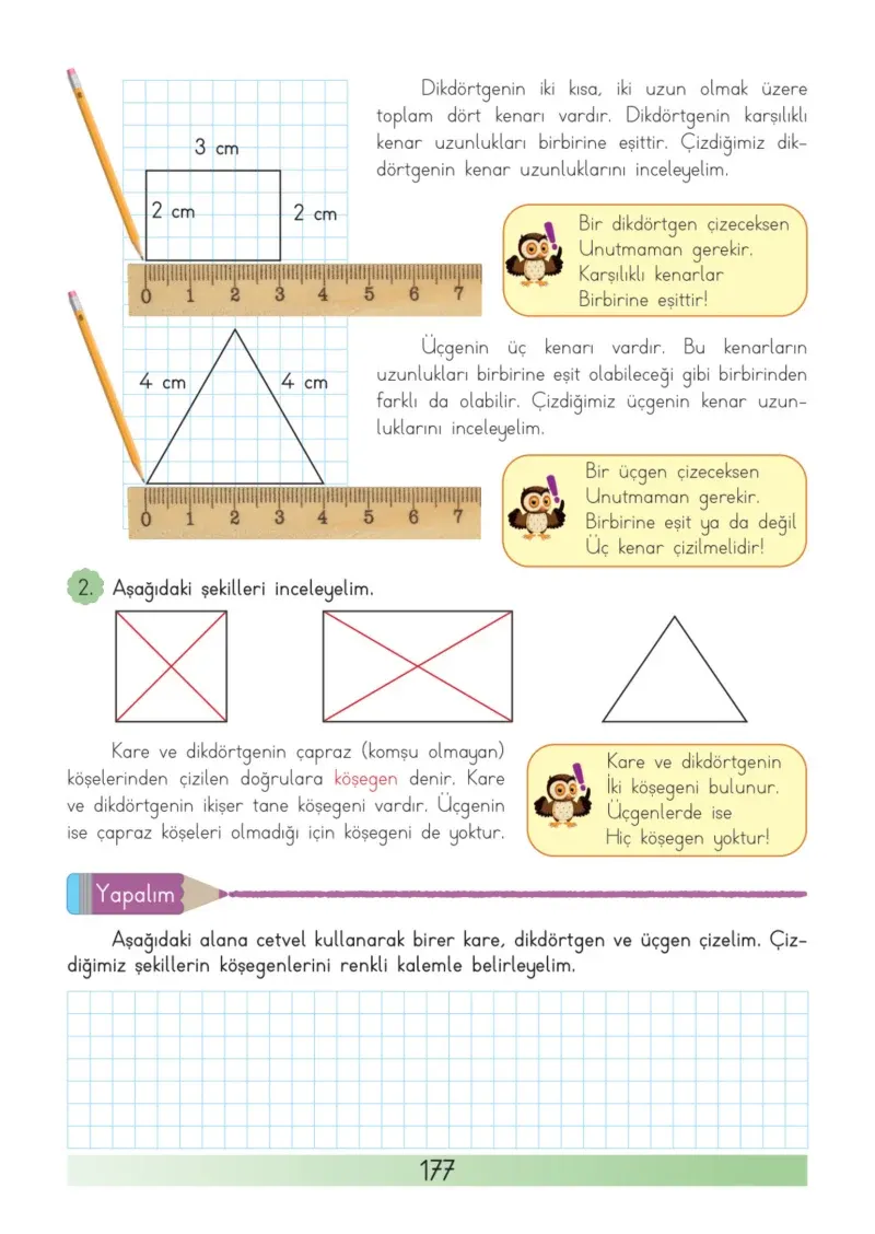 3. Sınıf Matematik Ders Kitabı Cevapları Meb Yayınları Sayfa 177