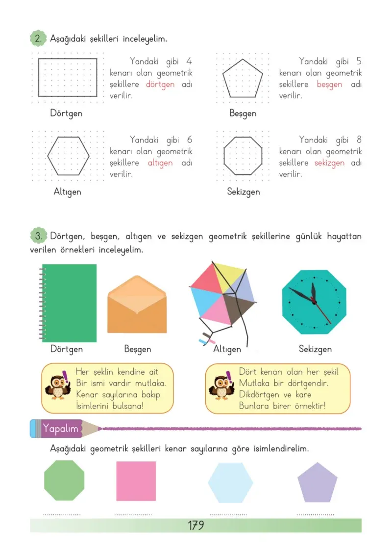 3. Sınıf Matematik Ders Kitabı Cevapları Meb Yayınları Sayfa 179