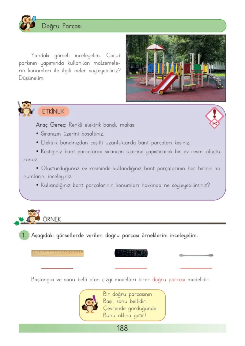 3. Sınıf Matematik Ders Kitabı Cevapları Meb Yayınları Sayfa 188