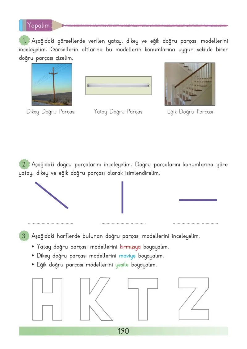 3. Sınıf Matematik Ders Kitabı Cevapları Meb Yayınları Sayfa 190