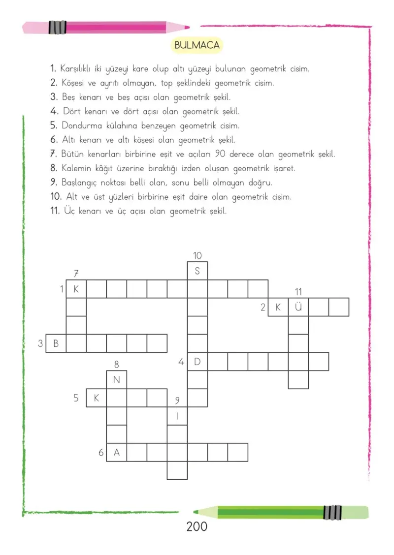 3. Sınıf Matematik Ders Kitabı Cevapları Meb Yayınları Sayfa 200